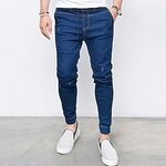 Gewassen Straight jeans