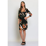 HEMA Dames Jurk Havana Fijngebreid Zwart (zwart)