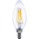 Calex LED-volglas kaarslamp - goudkleur - E14 - Leen Bakker