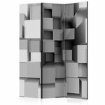 Vouwscherm - Ballen 135x172cm, gemonteerd geleverd (kamerscherm) dubbelzijdig geprint