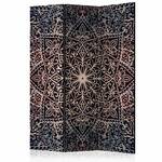 Vouwscherm - Diamanten 135x172cm, gemonteerd geleverd (kamerscherm) dubbelzijdig geprint