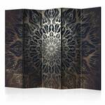 Vouwscherm - Aromatherapie 225x172cm, gemonteerd geleverd, dubbelzijdig geprint (kamerscherm)