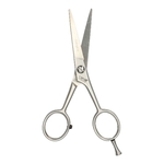 Homey&apos;s Beauty Kappersschaar - Baardschaar - 12cm - Gesmeed RVS - Microkarteling