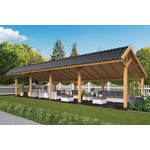 Trendhout | Kapschuur De Hoeve XL | 6350 x 4400 x 3750 mm