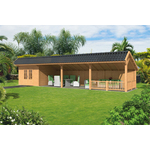 Trendhout | Kapschuur De Stee | 7400 x 4250 x 3350 mm