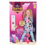 Fenton KSM15R karaoke set met o.a Bluetooth en verlichte zingmat -