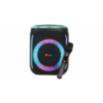 N-GEAR Flash Banger 606 - Karaokeset - Bluetooth Speaker - Partybox met Draadloze Microfoon - Zwart