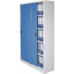 Huvema BLUE-LINE Kantoor en magazijnkast BL 4SH, 1200x400x1950 OC - K6520 - K6520
