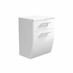 Badkamerkast Milan Eiken Wit S