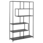 Boekenkast Jaxx - zwart - 86x79,5x30 cm - Leen Bakker