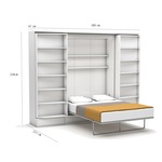 Tweepersoons opklapbed Suit 140 x 200 cm