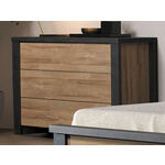 Commode FELINDRA 3 lades franse eik