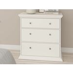 Commode NORTON 3 lades zwart