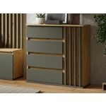 Commode JAPURI 2 deuren wilde eik