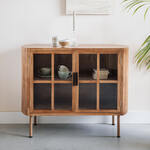 Light & Living Open Dressoir Yinthe Metaal 149cm - Zwart