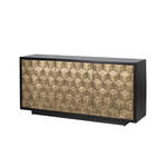 Richmond Dressoir Cambon Eiken, 180cm - Zwart