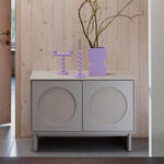 Richmond Dressoir Blackbone Brass, 225cm - Zwart