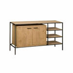 Livingfurn Dressoir Ravenstein Mangohout, 180cm - Bruin