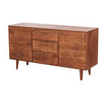 Zuiver Dressoir Morning Acaciahout en rotan, 108cm - Beige