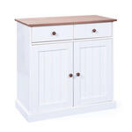 Dressoir Evi - eikenkleur - 76,8x109,8x50 cm - Leen Bakker