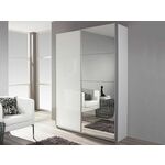 Kast RAYMOON 3 deuren 120 cm (garderobekast) wit