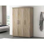 Kast MILMA 4 deuren 160 cm (garderobekast) sonoma