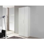 WOOOD Boekenkast Bold Grenen, 215 x 54cm - Sneeuwwit