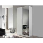 PE Rotan Opbergkast Schuiflade PE Rotan Deur Metalen Ondersteuning Verstelbare Glijders Anti-Kantel Kit Opslageenheid 40 x 30 x 91 cm