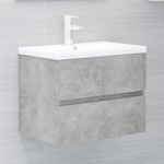 Wastafelkast 100x38,5x45 cm spaanplaat wit