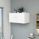 Hangkast 80x39x40 cm bewerkt hout betongrijs