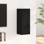 Hangkast 69,5x34x90 cm bewerkt hout betongrijs