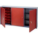 Hangkast 35x34x90 cm bewerkt hout betongrijs