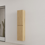 Differnz Hilde hoge kast 80cm l/r hoogglans wit