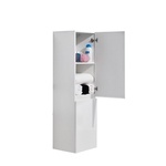 Kolomkast AquaSplash London 35x30x160 cm Antraciet Aquasplash