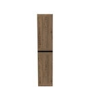 Hoge Kast NEXXT Exclusive Line Linksdraaiend 120x35x35 cm Mat Zwart Sanitop