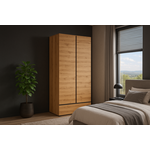 Home365 Kledingkast Crotone - Eiken - 2-Deurs met Lade