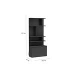 Kledingkast DREMBO 2 schuifdeuren 150 cm artisan eik