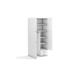 Kledingkast SOSNY 3 schuifdeuren 250 cm artisan eik