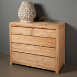 Tower Living Ladekast Corona Teak met 6 laden - Bruin