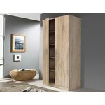Kast RAYMOON 2 deuren 80 cm (linnenkast) sonoma