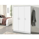 Kast RAYMOON 2 deuren 60 cm (linnenkast) wit