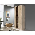 Kast RAYMOON 2 deuren 60 cm (linnenkast) sonoma