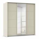 Kledingkast Synco B271xH230 Grijs metallic incl. kastinrichting