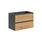 Comad Monako 821 FSC onderkast 80cm eiken/grijs