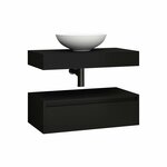 Onderkast IQ 100 cm Black Diamond Sanitop Sanitop