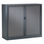 Roldeurkast, ft 100 x 120 x 43 cm, antraciet