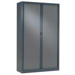Roldeurkast 90x40x90 cm staal wit