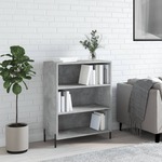 Schappenkast 34,5x32,5x90 cm bewerkt hout wit
