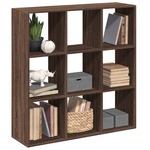 Kamerscherm / boekenkast 102x29x103,5 cm bewerkt hout wit