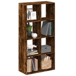 Kamerscherm / boekenkast 69,5x29x103,5 cm bewerkt hout wit